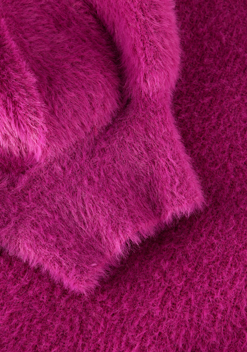 Paarse CATWALK JUNKIE Trui PUFFY SLEEVE KNIT - large