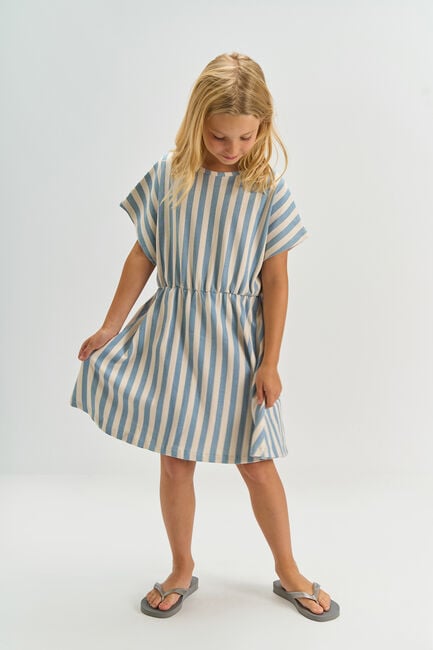 Blauwe THE NEW Mini jurk TNTALIA DRESS - large