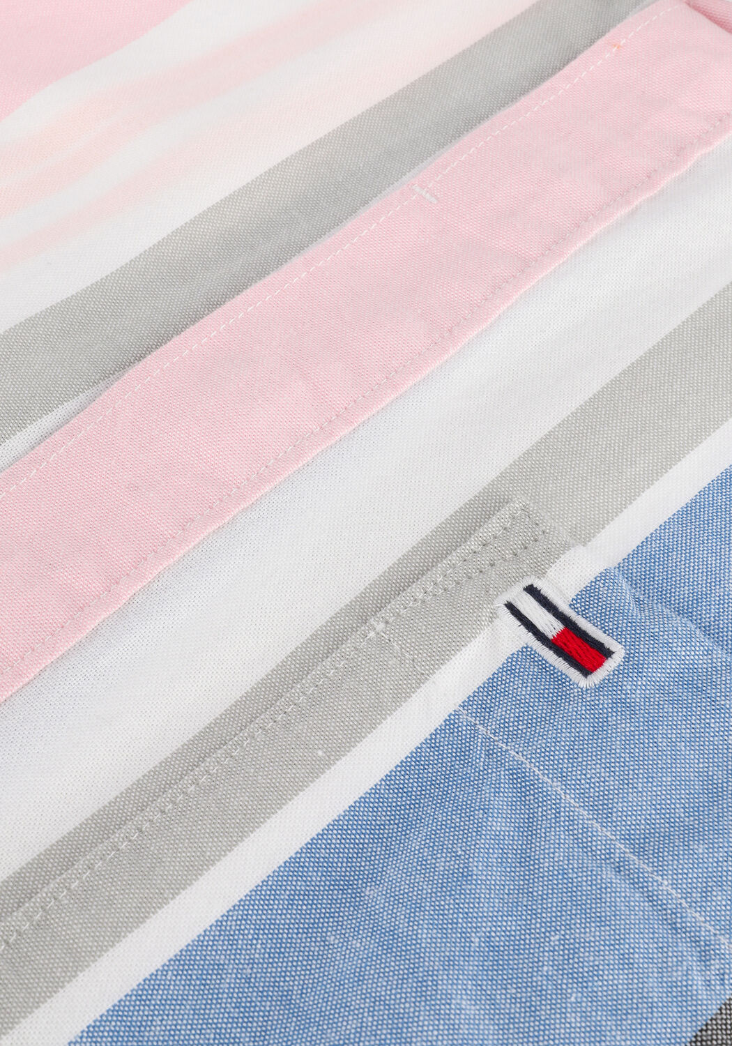 Multi TOMMY JEANS Casual overhemd TJM SHORTSLEEVE PASTEL SHIRT - large