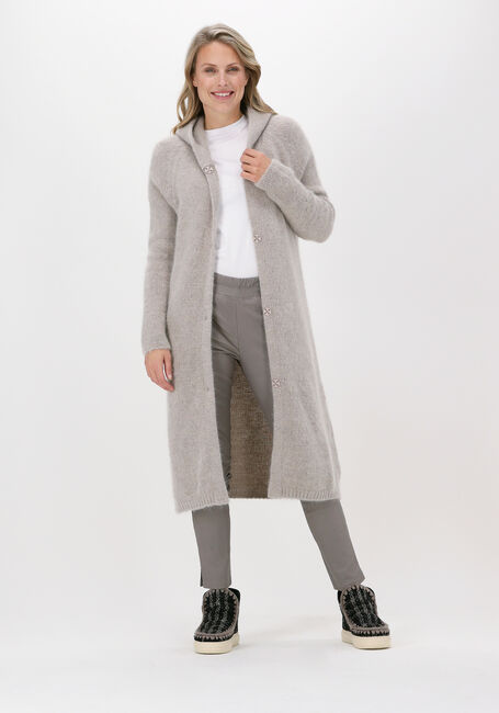 Taupe BELLAMY Vest MABEL HOODED - large