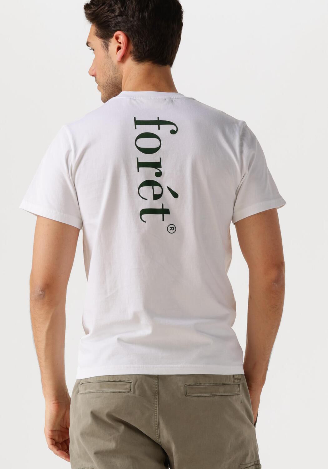 FORÉT Forét Heren Polo's & T-shirts Ocean T-shirt Wit