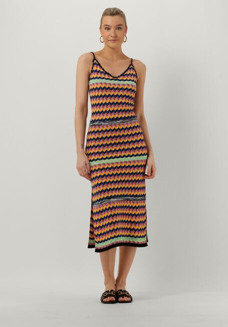 Multi SCOTCH & SODA Midi jurk BORN TO LOVE KNITTED DRESS - large