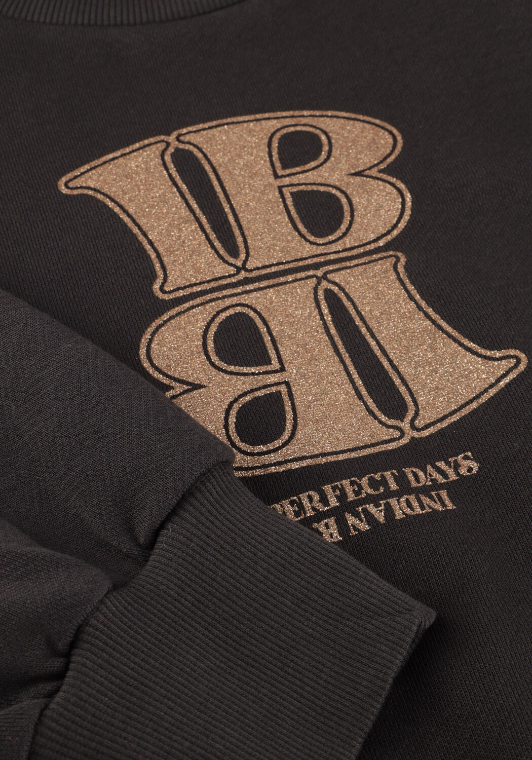 Antraciet INDIAN BLUE JEANS Sweater SWEATER LAVA DYE - large