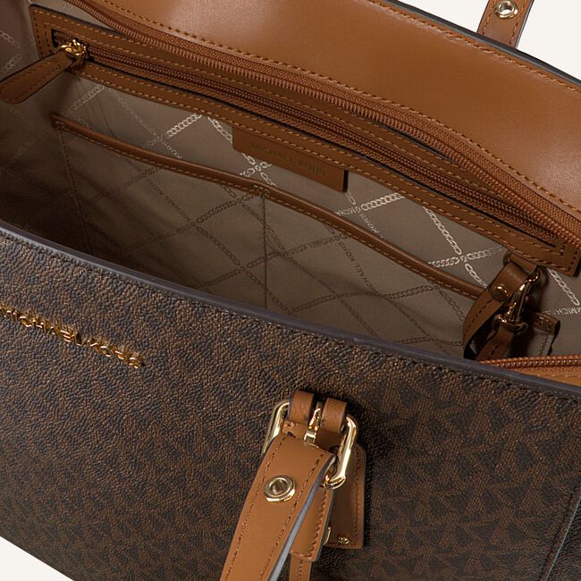 Bruine MICHAEL KORS Handtas MD MF TZ TOTE Bruine MICHAEL KORS Handtas MD MF TZ TOTE - large