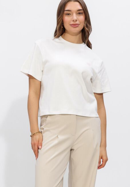 Gebroken wit ANOTHER LABEL T-shirt ALGINA HEART T-SHIRT - large