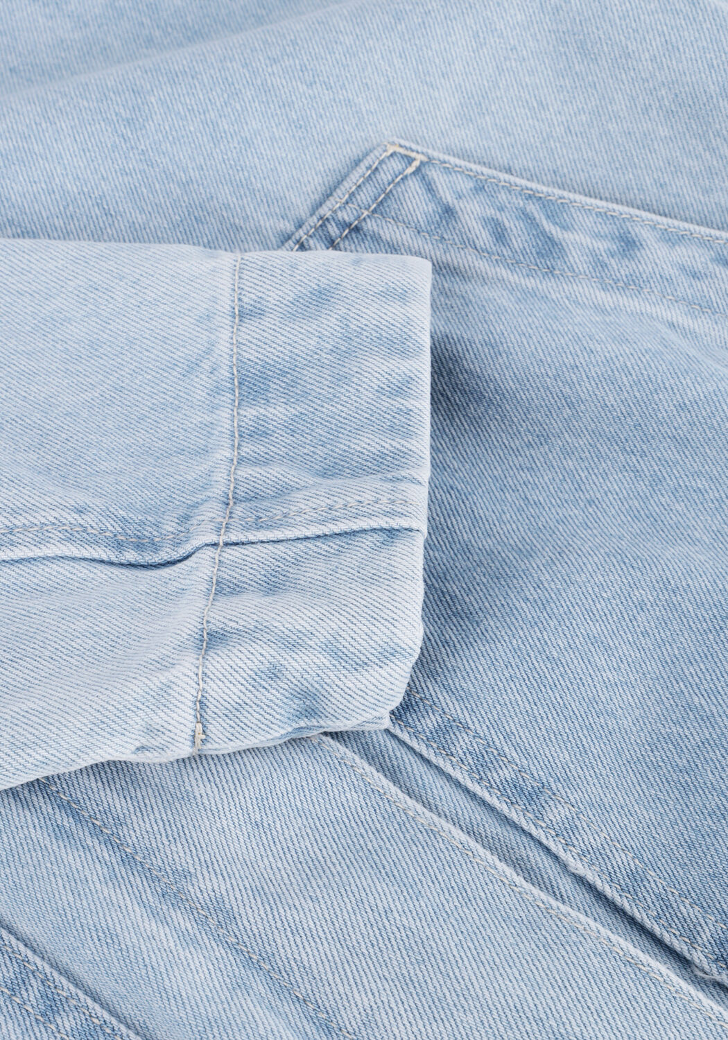 Lichtblauwe MOVES Spijkerjas SIKORIE JACKET 4283 - large