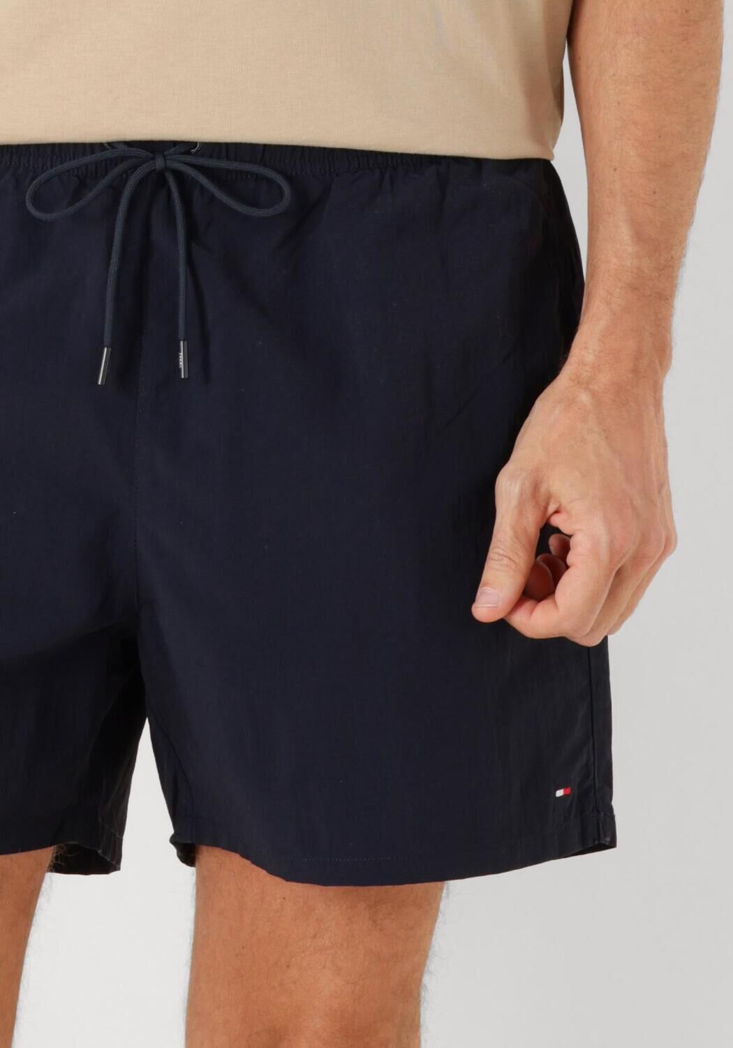 TOMMY HILFIGER Heren Zwembroeken Medium Drawstring Donkerblauw