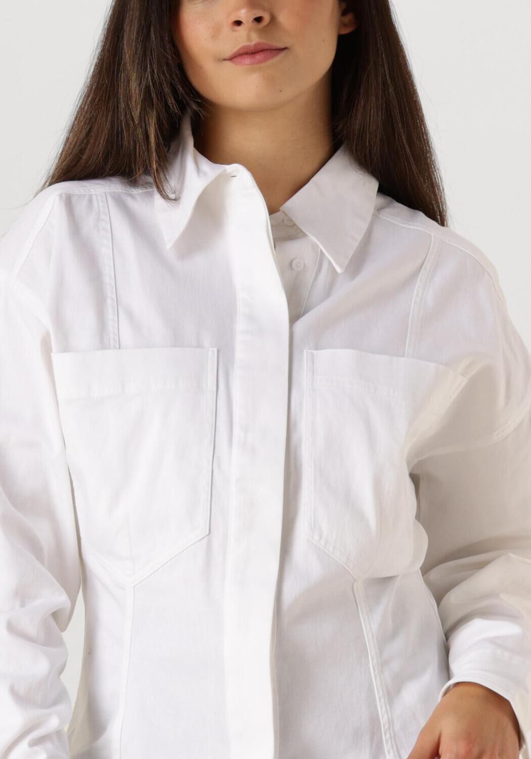 COPENHAGEN MUSE Dames Blouses Cmcarmen-shirt Wit
