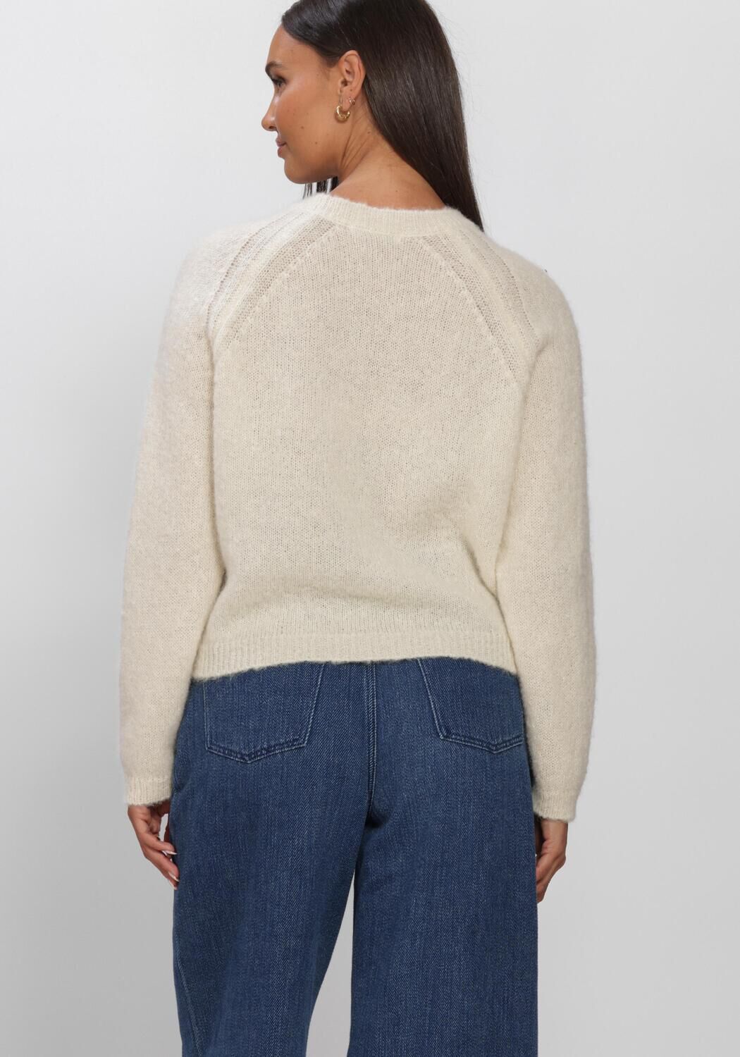 Ecru BY-BAR Trui FALON PULLOVER - large