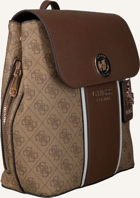 Bruine GUESS Rugtas CATHLEEN BACKPACK Bruine GUESS Rugtas CATHLEEN BACKPACK - large