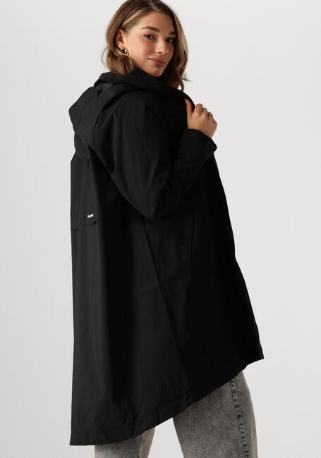 Zwarte DEBLON SPORTS Regenjas ROMY RAINCOAT - large