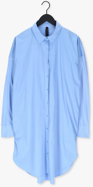 Blauwe 10DAYS Mini jurk SHIRT DRESS - large