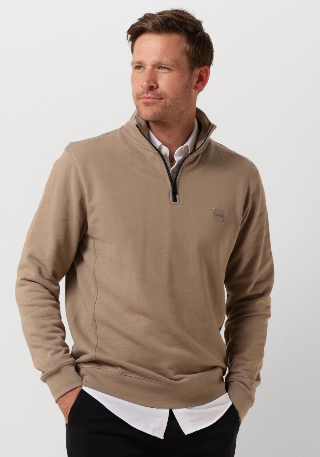 BOSS ORANGE Heren Truien & Vesten Zetrust 10234591 01 Taupe