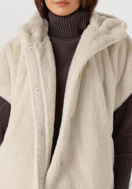 Creme BEAUMONT Faux fur jas KORI BODYWARMER - large