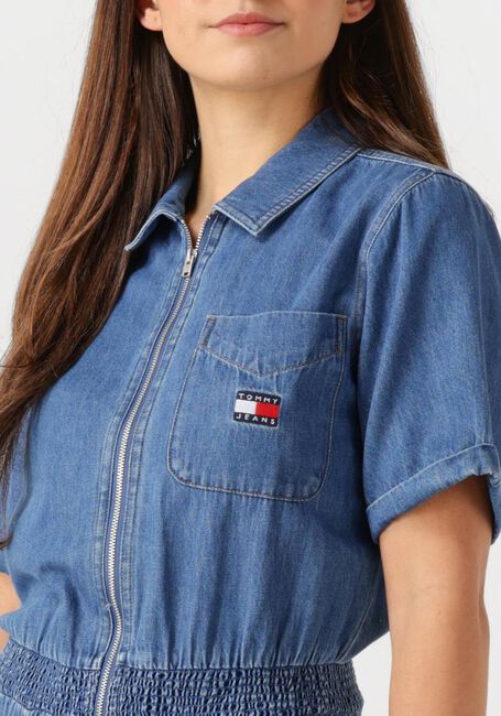 Blauwe TOMMY JEANS Playsuits TJW LT DENIM PLAYSUIT - large