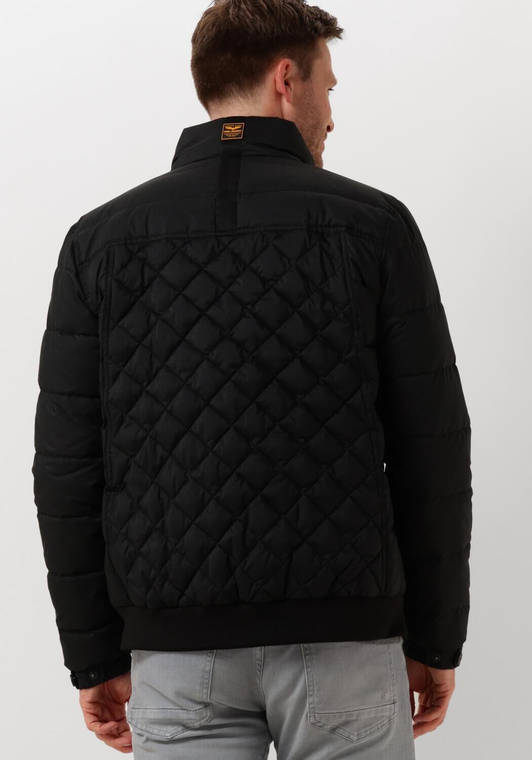 PME LEGEND Heren Jassen Flight Jacket Cargo Glider Brightster Zwart