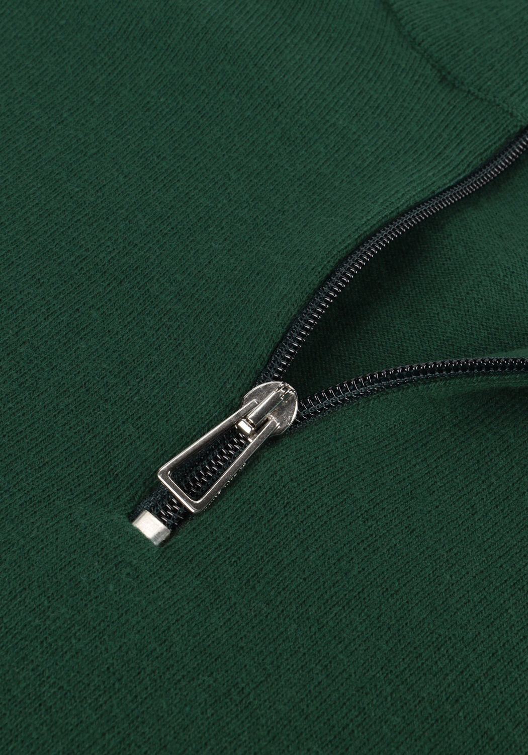 Groene PS PAUL SMITH Trui MENS SWEATER ZIP NECK ZEB BAD - large