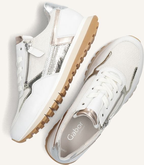 Witte GABOR Lage sneakers 378 Witte GABOR Lage sneakers 378 - large