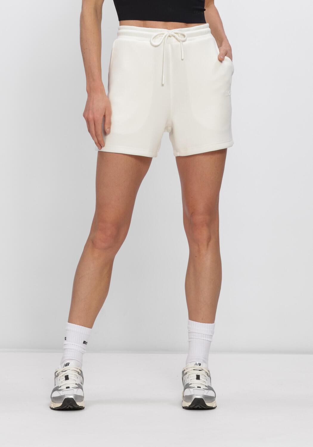 Gebroken wit BJORN BORG Broeken STUDIO SOFT SWEATSHORTS - large