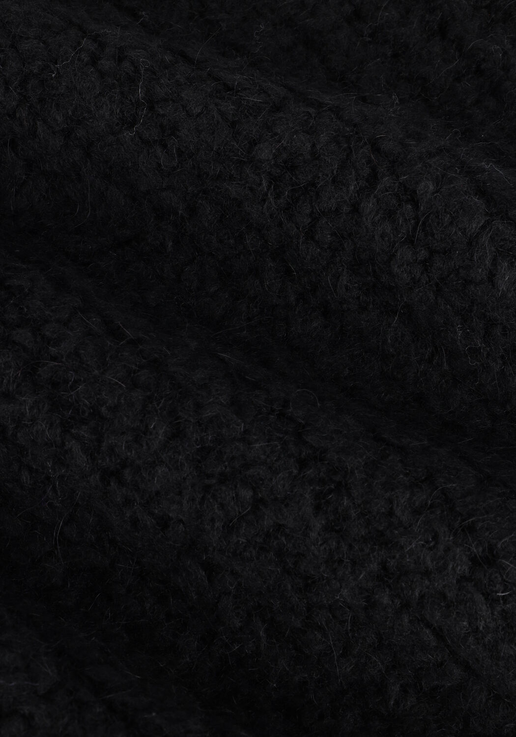 Zwarte PENN & INK Trui PULLOVER KNITT - large