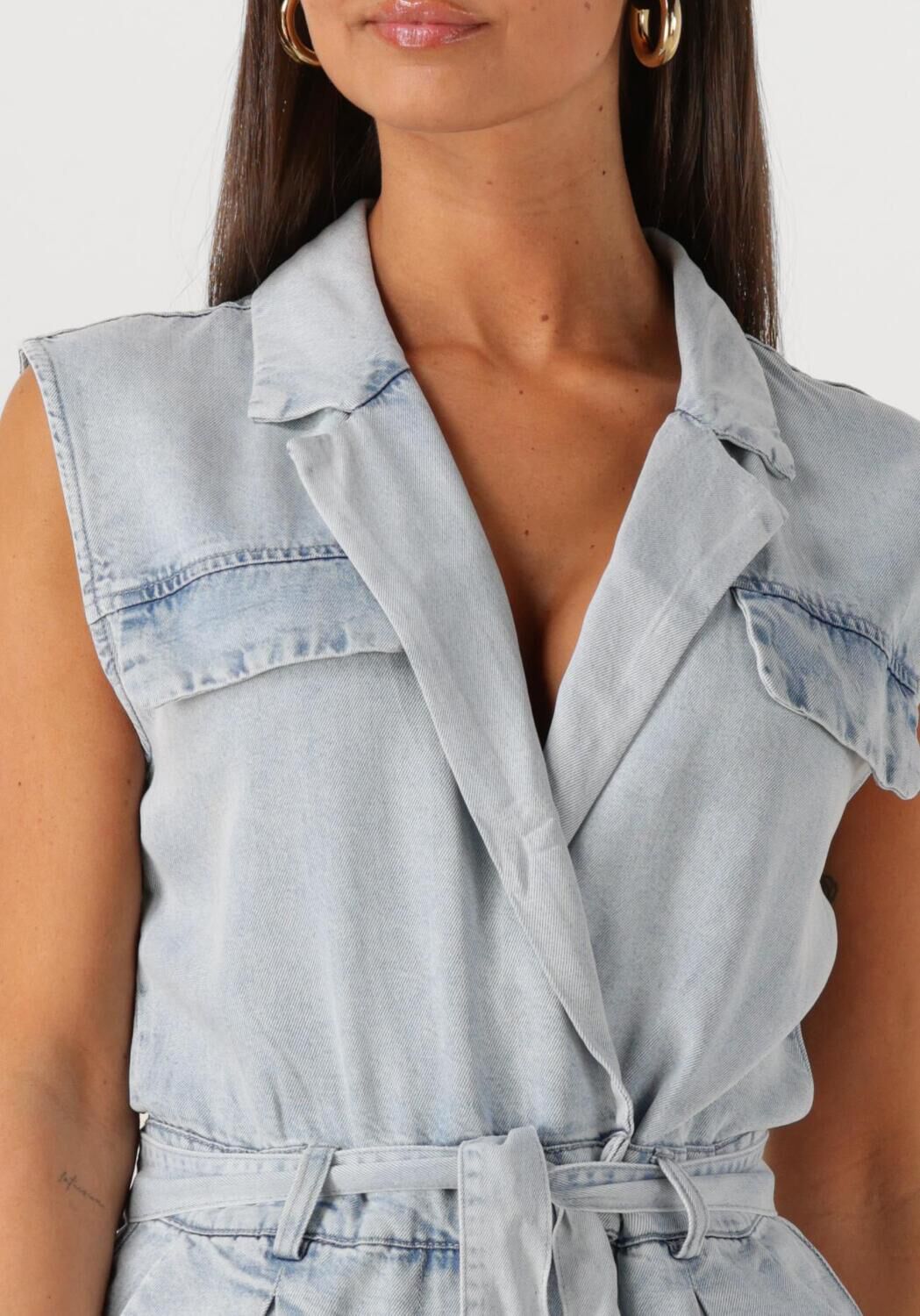 FREEBIRD Dames Jumpsuits Yael Sl Lichtblauw