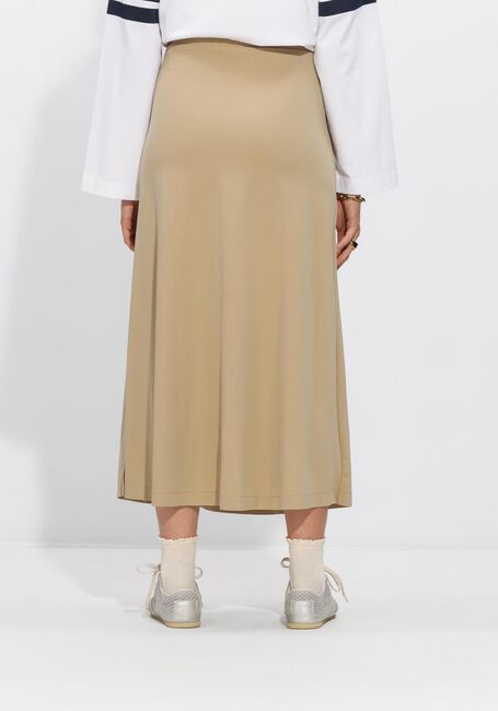 Beige PENN & INK Maxirok SKIRT - large