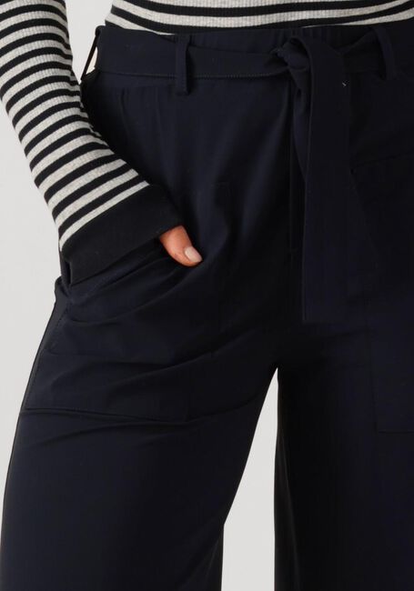 Donkerblauwe PENN & INK Wijde broek BOWIE - large