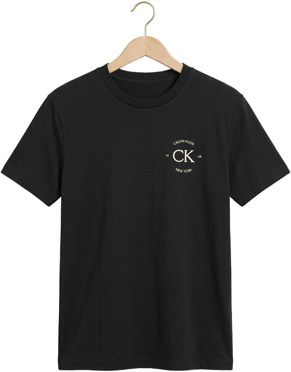 Calvin Klein Heren Polo's & T-shirts 20s April Graphic Seasonal Fashi - Zwart, foto 2