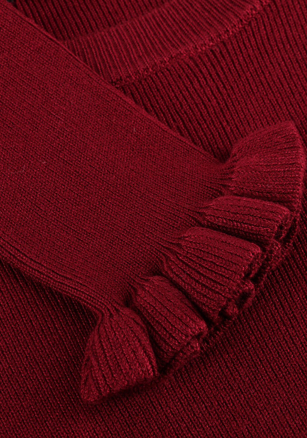 Bordeaux YDENCE Top KNITTED TOP SHIRLEY - large