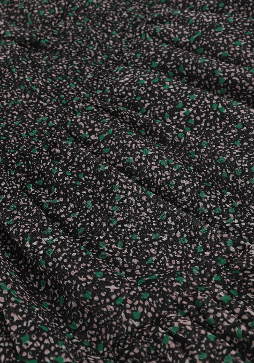 Groene NEO NOIR Mini jurk PORTO STONE CLOUD DRESS - large