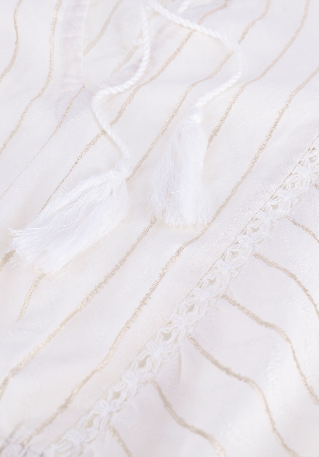 Gebroken wit Y.A.S. Blouses YASPALA 3/4 TOP - FEST - large