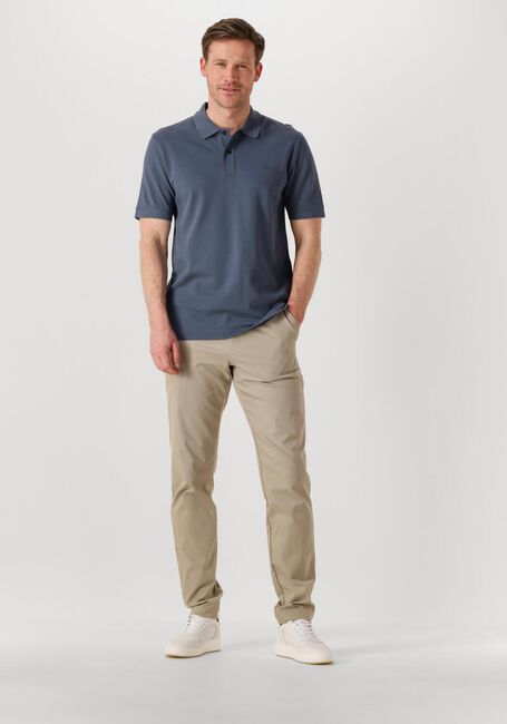 Blauwe BOSS BLACK Polo PALLAS - large