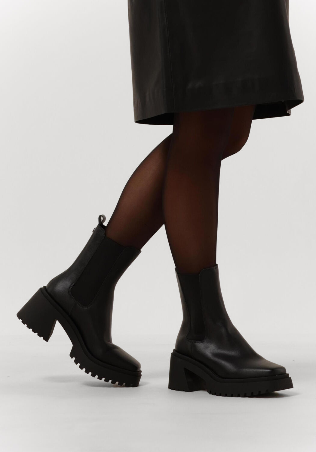 Steve madden laarsjes zwart sales