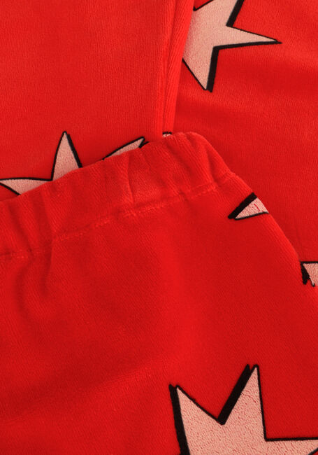 Rode CARLIJNQ Wijde broek STARS-FLARED LEGGING - large