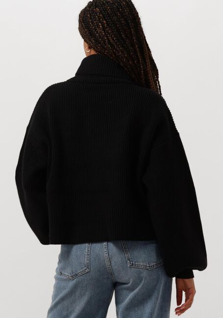 Zwarte GESTUZ Trui MEBAGZ SHORT PULLOVER - large