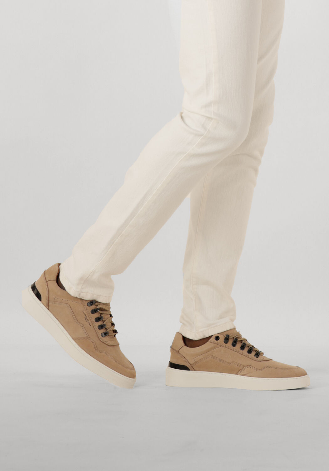 Beige STEFANO LAURAN Lage sneakers LJ2502 - large