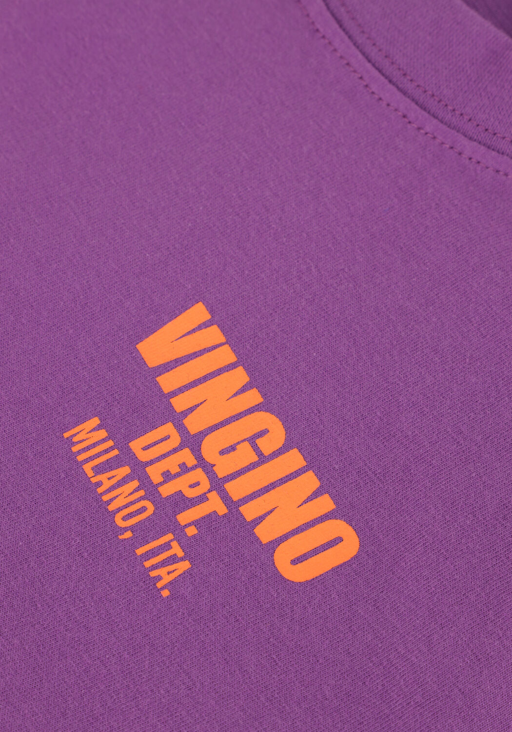 Paarse VINGINO T-shirt BASIC-OVERSIZED - large