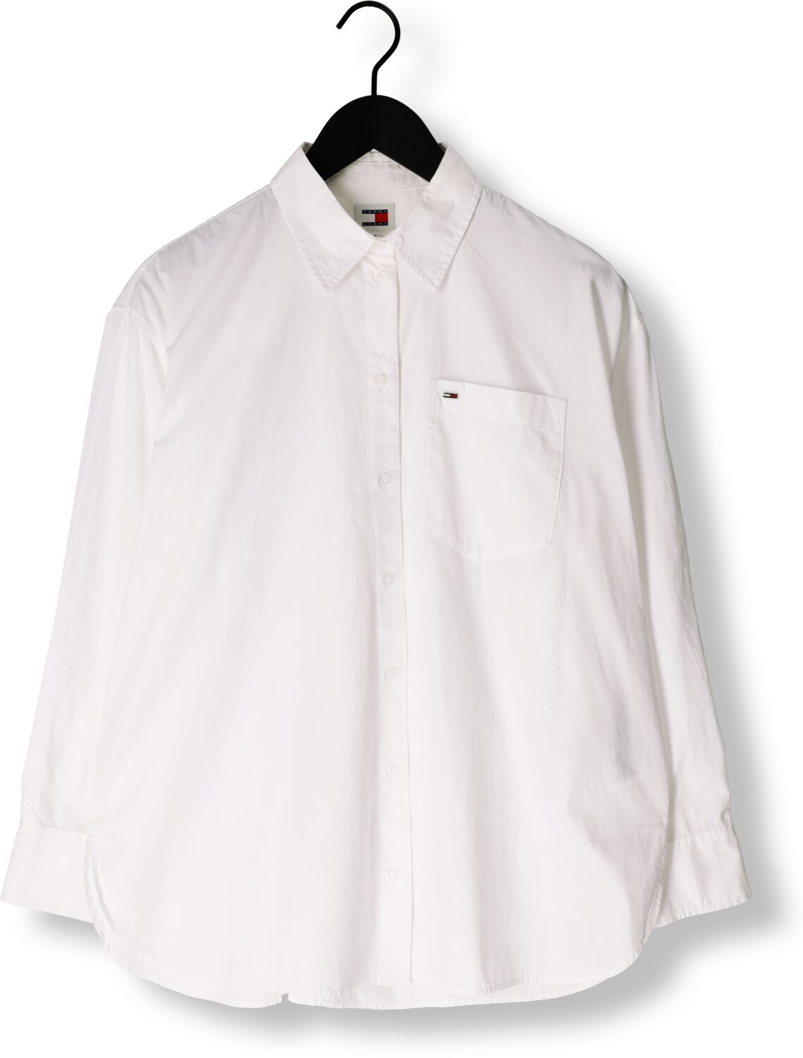TOMMY JEANS Dames Blouses Tjw Rlx Essential Sh Wit