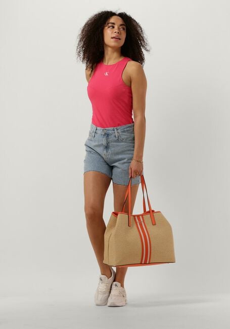 Blauwe CALVIN KLEIN Shorts MOM SHORT - large