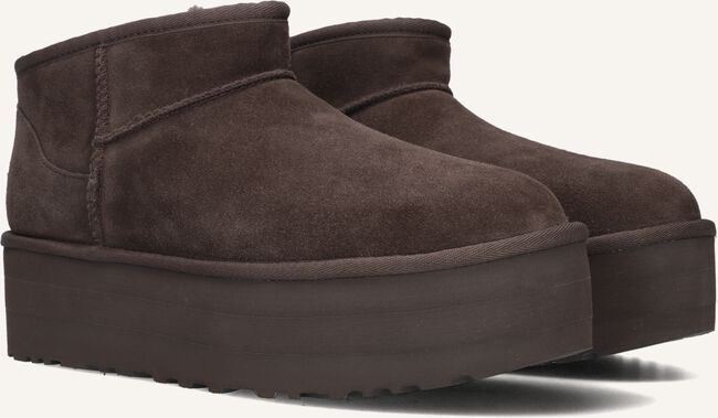 Bruine UGG Vachtlaarzen W CLASSIC ULTRA MINI PLATFORM Bruine UGG Vachtlaarzen W CLASSIC ULTRA MINI PLATFORM - large
