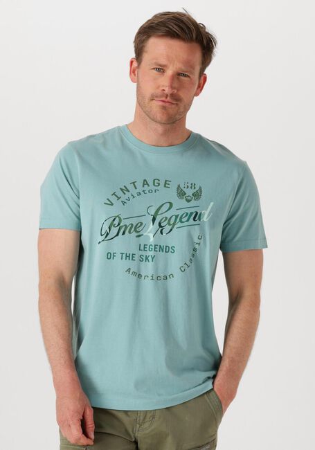 Groene PME LEGEND T-shirt SINGLE JERSEY PACKAGE - large