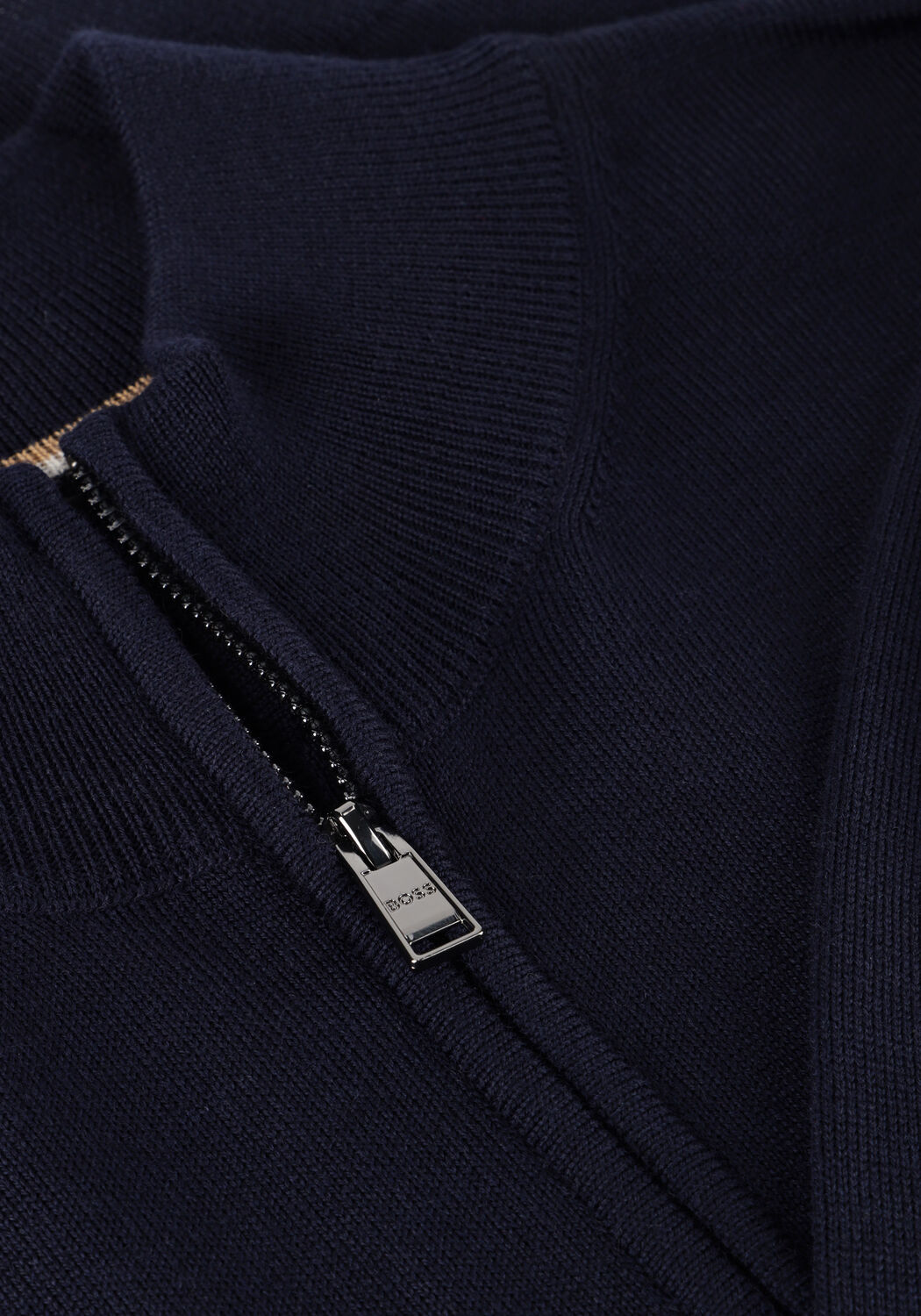 Donkerblauwe BOSS BLACK Trui EBENJI - large