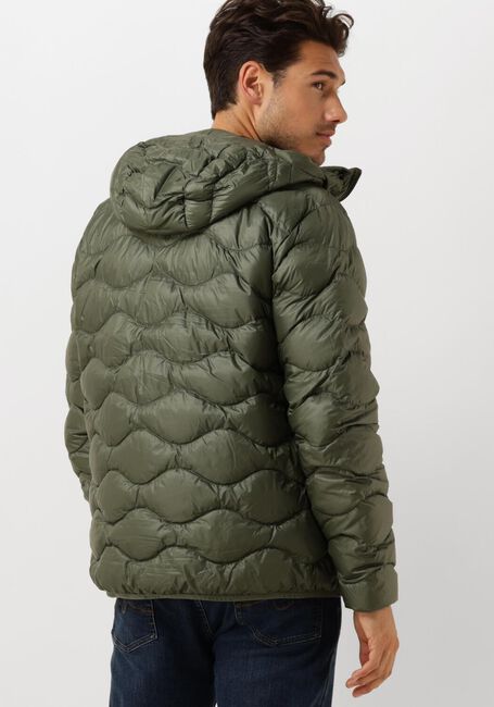 Groene PEAK PERFORMANCE Gewatteerde jas M HELIUM DOWN HOOD JACKET - large