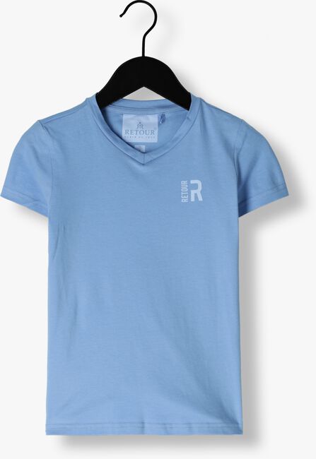 Blauwe RETOUR T-shirt SEAN - large