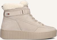 Beige TOMMY HILFIGER Hoge sneakers FAUX FUR LOW LACE-UP Beige TOMMY HILFIGER Hoge sneakers FAUX FUR LOW LACE-UP - medium