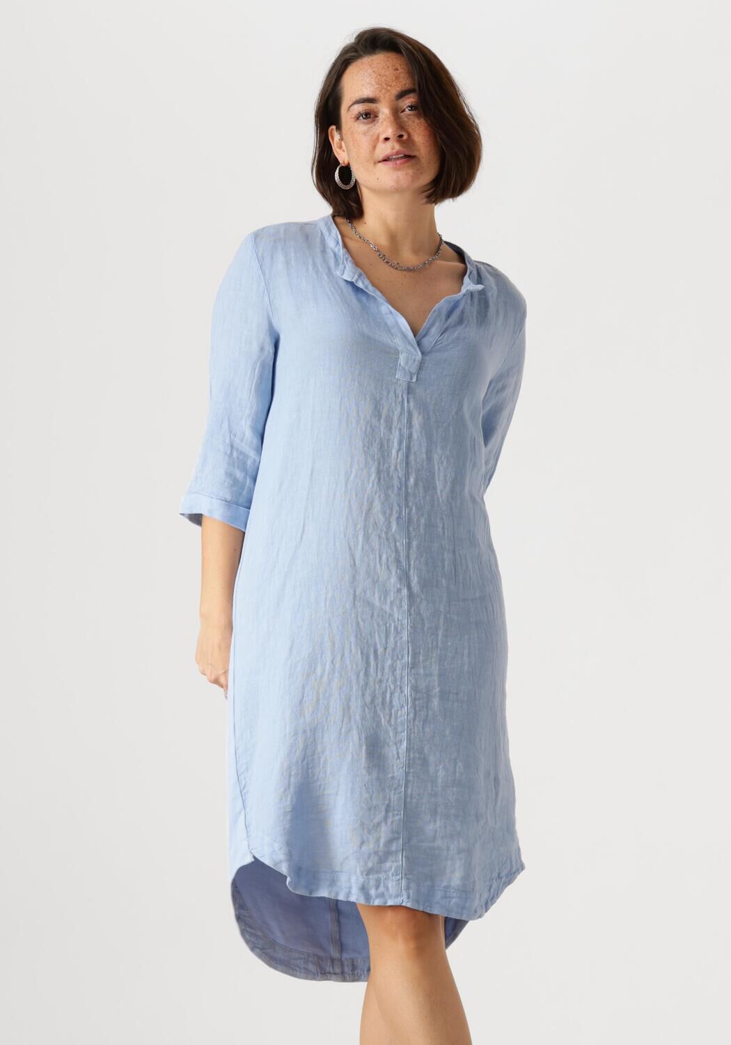 NUKUS Dames Jurken Kate Dress Lichtblauw