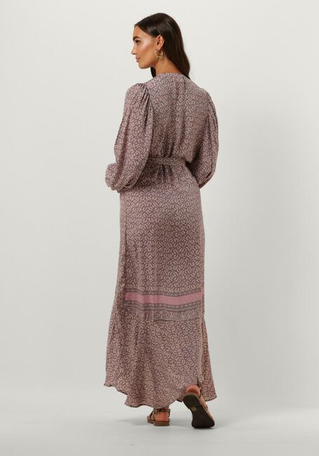 Lichtroze SISSEL EDELBO Maxi jurk ZELDA WRAP DRESS - large