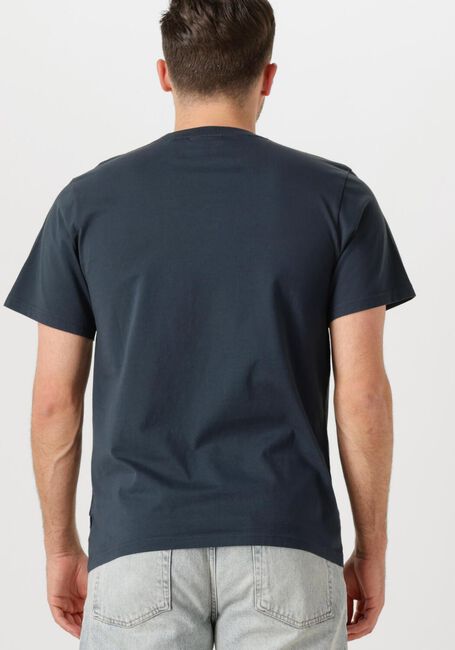 Donkerblauwe FORÉT T-shirt BOTANIC T-SHIRT - large