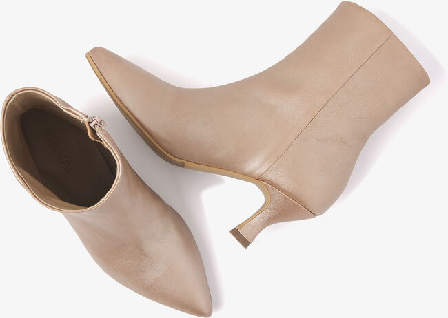 Beige VIA VAI Enkellaarsjes NOELLE ROX - large