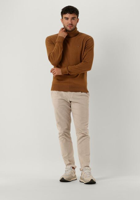 Roest TOMMY HILFIGER Coltrui PIMA ORG CTN CASHMERE ROLL NECK - large